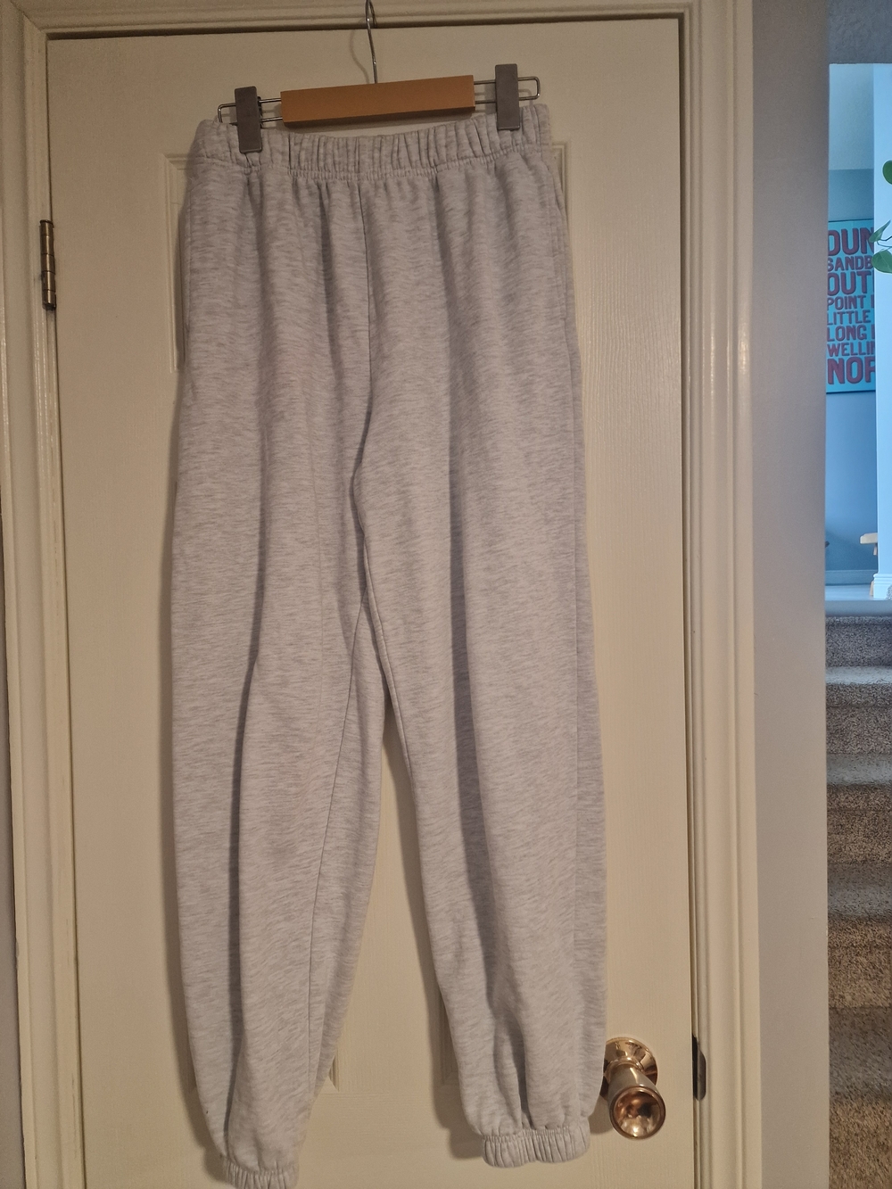 Garage Light Gray Jogger Sweatpants, Size XS